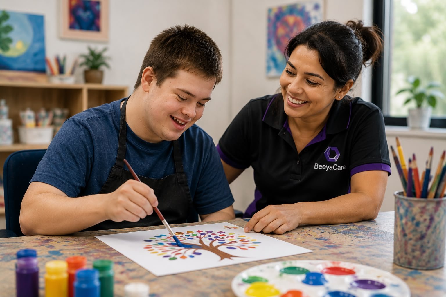 Diverse group of people working together with respect and understanding